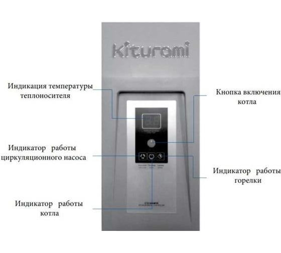 Напольный газовый двухконтурный котел KSG HiFin-100 KITURAMI A21F200134
