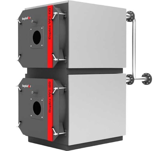 Сдвоенный вертикальный котел Teplofor Duplex VV2-D 300 (300 кВт, давление 6 бар) 8880074