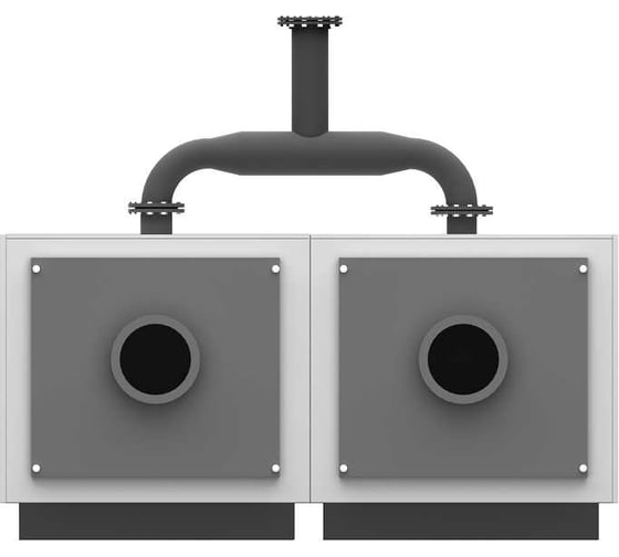 Сдвоенный горизонтальный котел Teplofor Duplex GV2-D 800 8880109