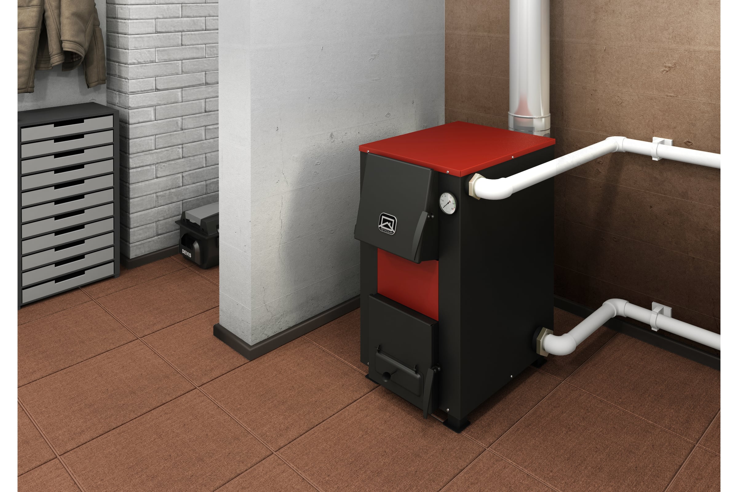 Пиролизный котел