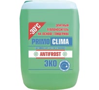 Теплоноситель Глицерин -30C ECO 10 кг, канистра, цвет зеленый Primoclima Antifrost PA -30C ECO 10