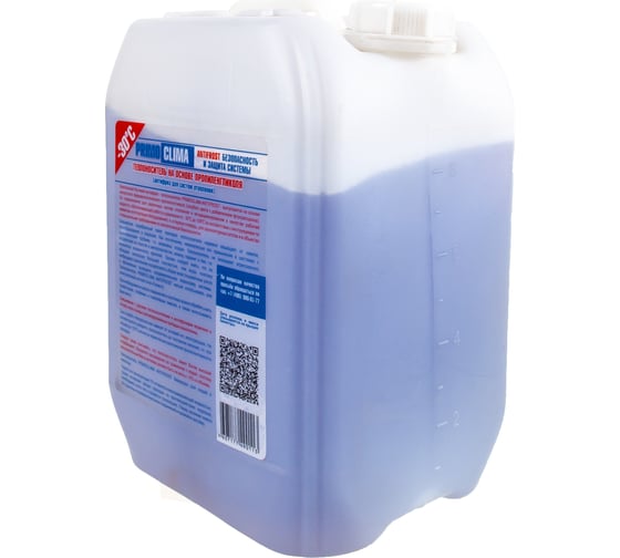 Теплоноситель Пропиленгликоль -30С, 10 кг, канистра, цвет синий Primoclima Antifrost PA -30C 10