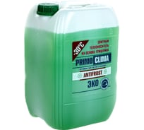 Теплоноситель Глицерин -30C ECO 20 кг, канистра, цвет зеленый Primoclima Antifrost PA-30C ECO 20