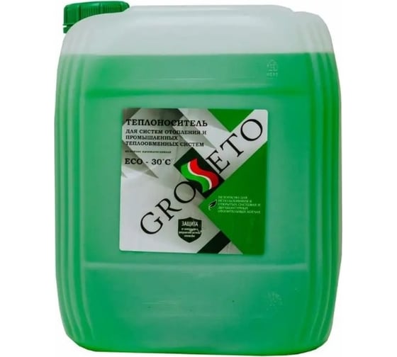 Теплоноситель Grosseto 20кг (-30) пропиленгликоль Т3020