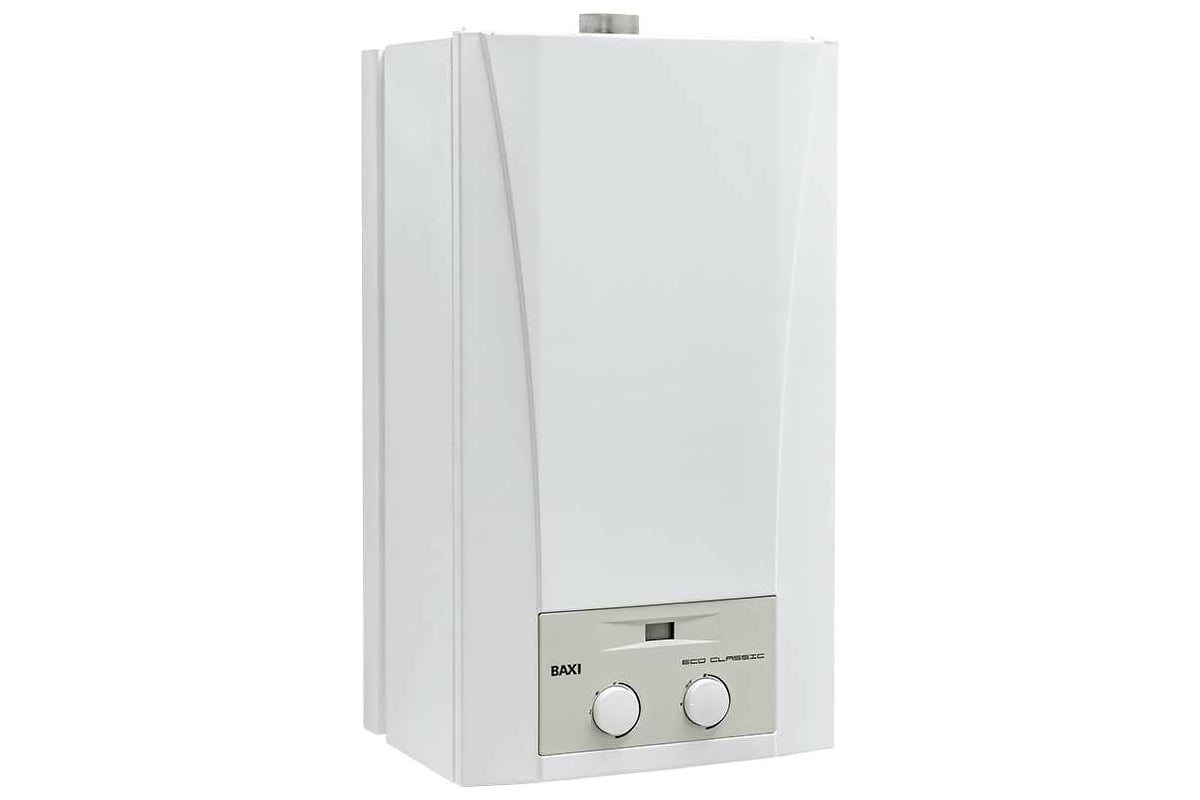 Газовый настенный котел Baxi ECO Classic 10F, мощность 10 кВт,  двухконтурный, закрытая камера сгорания 100021534