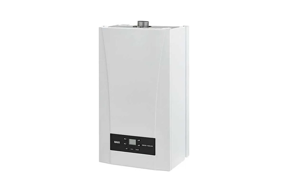 Газовый настенный котел Baxi ECO Nova 1.31F, 31 кВт, одноконтурный,  закрытая камера сгорания, белый 100023035