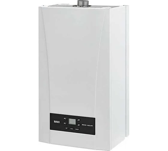 Газовый настенный котел Baxi ECO Nova 1.31F, 31 кВт, одноконтурный, закрытая камера сгорания, белый 100023035