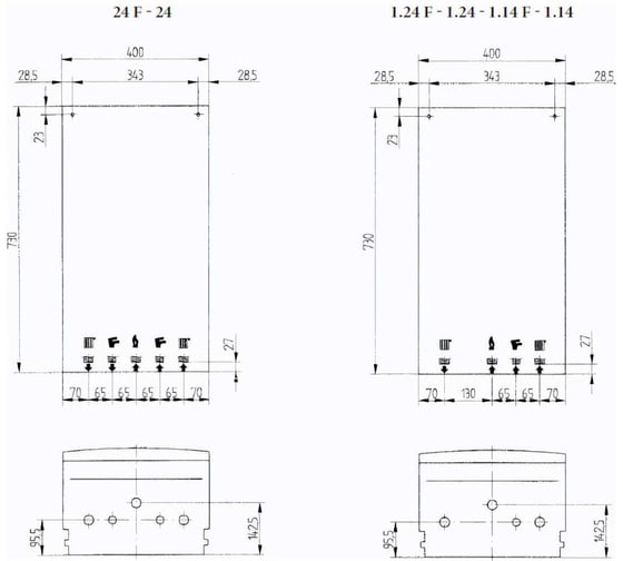 Газовый настенный котел Baxi ECO Four 24 CSE46224354-