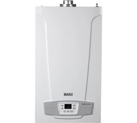 Настенный газовый котел Baxi ECO Life 1.24F, мощность, кВт-24, одноконтурный, камера сгорания-закрытая 7814105 1