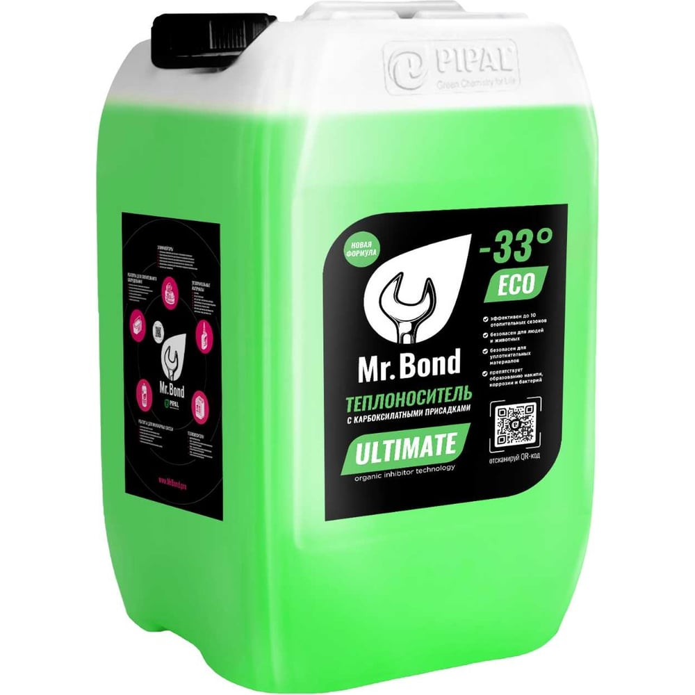  Mr.Bond ULTIMATE 33 ECO -33C, на основе пропиленгликоля .