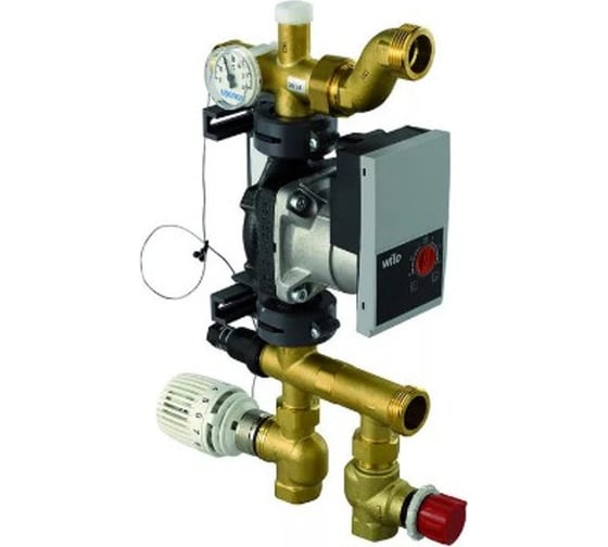 Насосно-смесительный блок Fluvia T PUSH-23-B-W Uponor 1078304 1