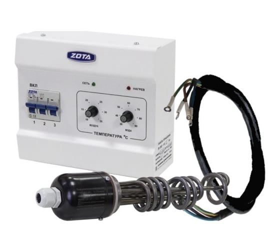 Комплект подключения ZOTA ТЭНБ-4,5 кВт(2") к ТТ котлам (без кабеля) KT3443321004