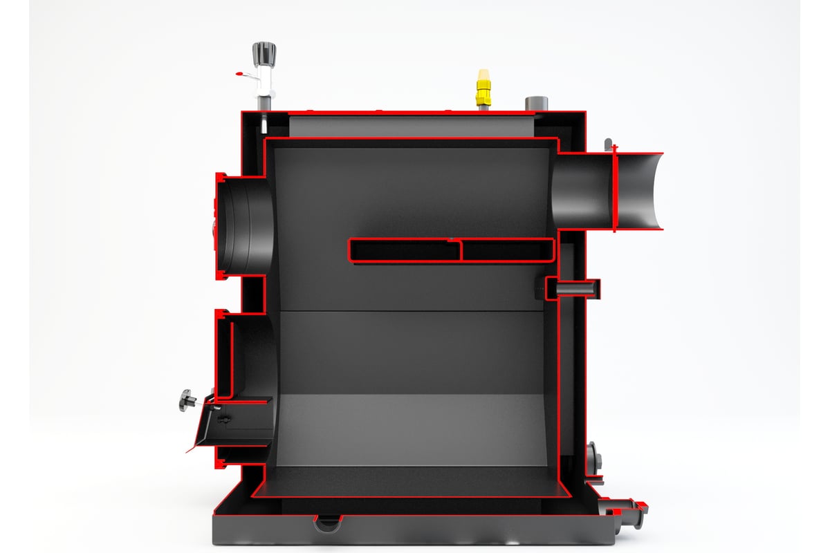 Твердотопливный пиролизный котел диво