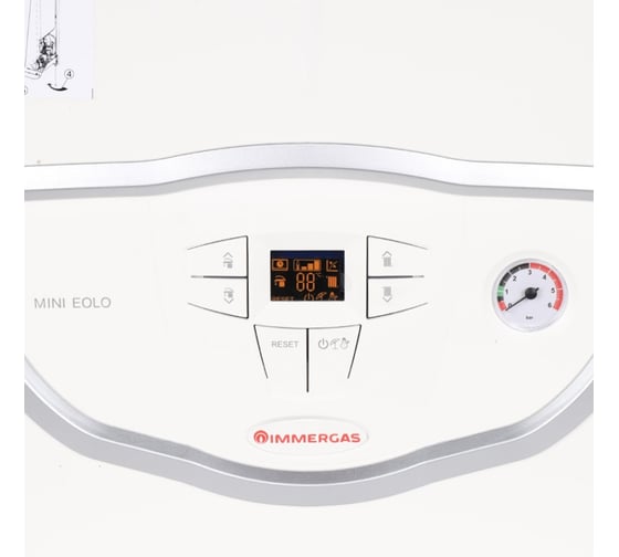 Котел газовый настенный/двухконтурный Immergas 3.020853 Mini Eolo 24 3 E RG0091BRT68ASH