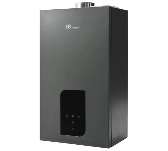 Газовый котел Е8tempo 24 кВт двухконтурный (серый металл) GHB24W