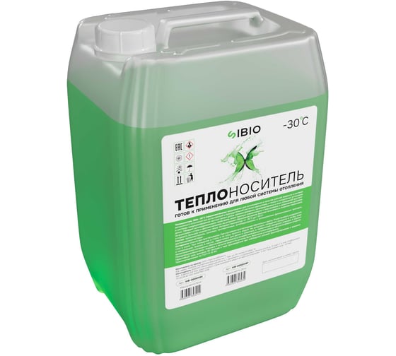 Теплоноситель Sibio 30 10 кг (пропиленгликоль) до -30℃ НФ-00001191
