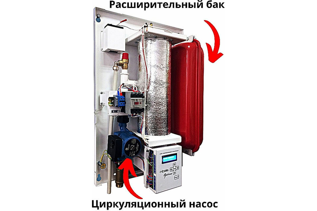 Электрический котел Интоис Оптима МК 15 кВт INTOIS 105 - выгодная цена,  отзывы, характеристики, фото - купить в Москве и РФ