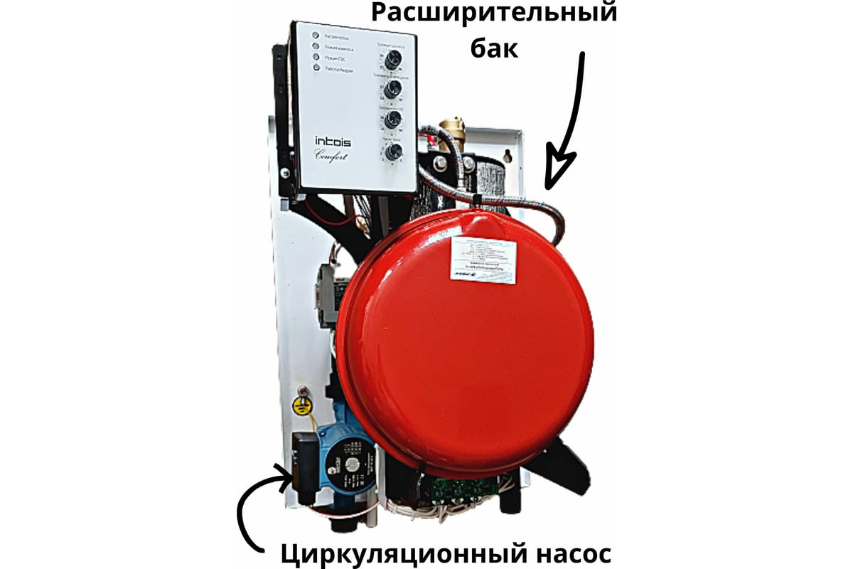 Электрический котел Интоис Комфорт МК 7.5 кВт INTOIS 162 - выгодная цена,  отзывы, характеристики, фото - купить в Москве и РФ