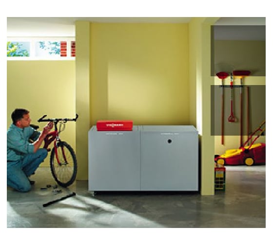 Газовый напольный котел с атмосферной горелкой VIESSMANN Vitogas 100-F KW4 42 кВт