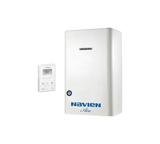 Газовый настенный котел Navien Ace-24A АТМО White