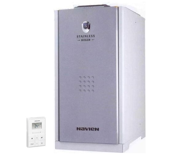 Жидкотопливный напольный котел Navien LST-24K White-Silver