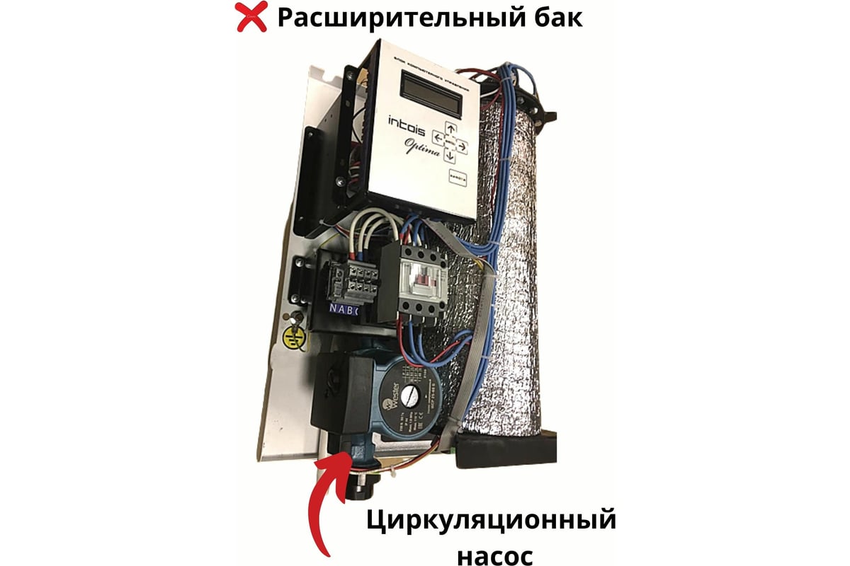 Электрический котел ИНТОИС Оптима Н 12 кВт 188 - выгодная цена, отзывы,  характеристики, фото - купить в Москве и РФ