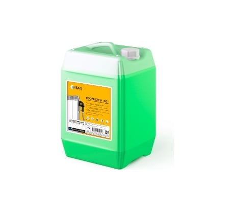 Теплоноситель пропиленгликоль (пищевой) GIBAX Ecofreeze -30 град, 20 кг, зеленый GF05-200000