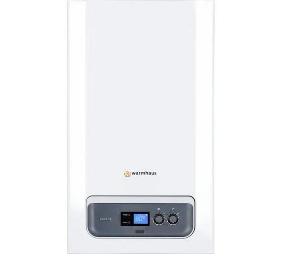 Газовый настенный двухконтурный котел WARMHAUS Lawa 24 кВт LAWA224