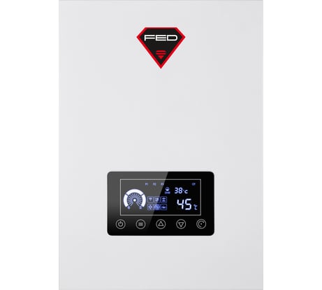Электрический котел FED Electric 9.5 кВт 230/400V + возможность подключения ГВС и Wi-Fi 2051861 BF09
