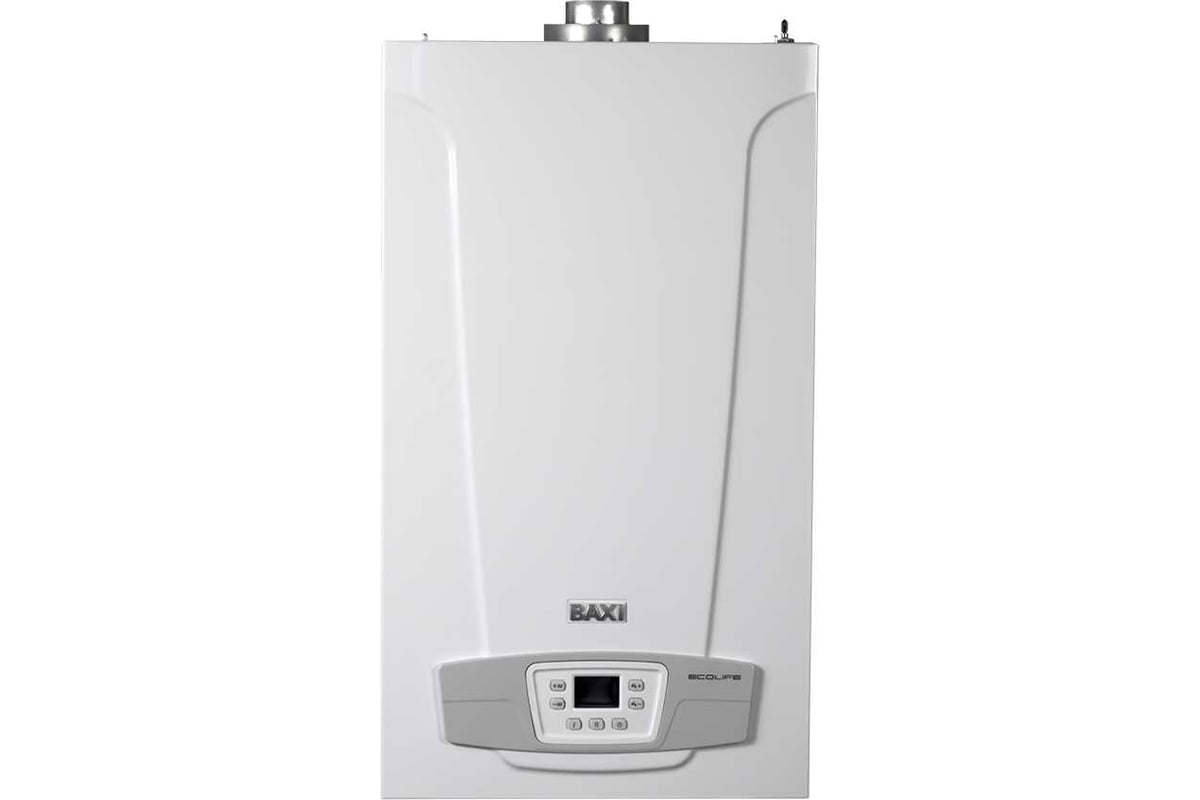 Газовый настенный котел Baxi ECO Life 24F, мощность, кВт-24, двухконтурный,  камера сгорания-закрытая 7814104