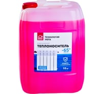 Теплохладоноситель (- 65) для системы отопления Технология Уюта на основе этиленгликоля, концентрат 10 кг 602225