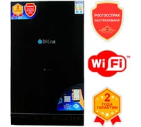 Котел газовый двухконтурный DN.ru 24кВт, с Wi-Fi GB24CD-B настенный, черный D380-00004