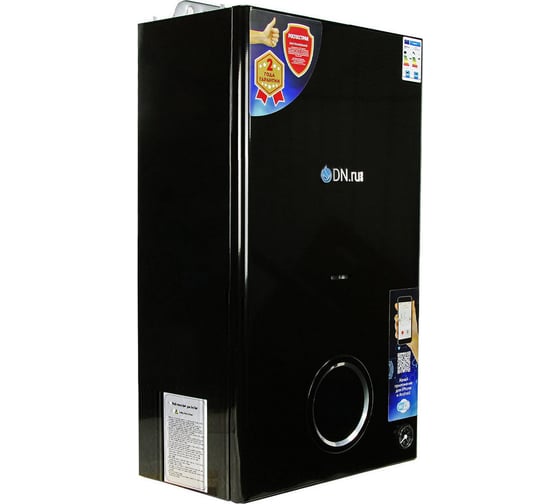 Котел газовый двухконтурный DN.ru 18кВт, с Wi-Fi GB18CD-B настенный, черный D380-00002