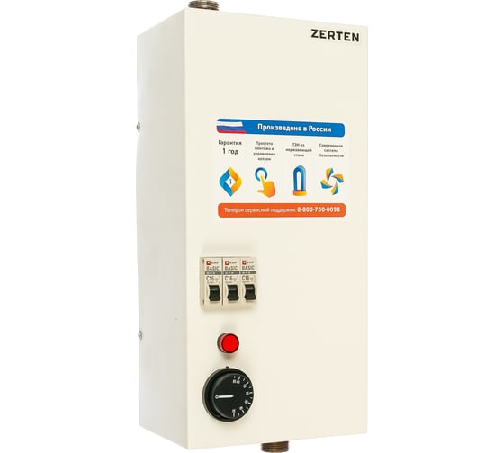 Электрический котел отопления Zerten SE-4,5 4640015384106