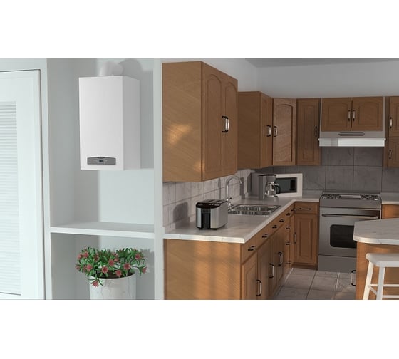 Настенный двухконтурный традиционный газовый котел ARISTON CARES X 24 CF NG 3300888