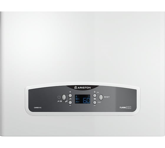 Настенный двухконтурный традиционный газовый котел ARISTON CARES XC 24 FF NG 3301682