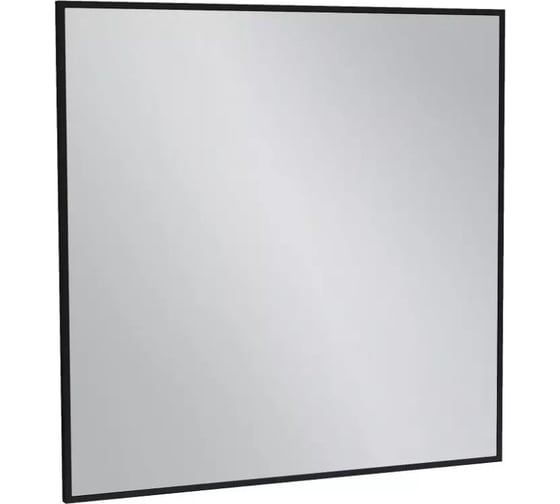 Квадратное зеркало Jacob Delafon Silhouette 80x80 см, лакированная рама черный сатин EB1425-S14 00288289