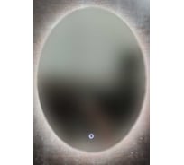 Зеркало SANTREK HOME с фронтальной LED подсветкой овальное "ГЕМЕРА" 600x800мм 319279