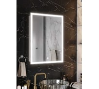 Зеркало-шкаф SANTREK HOME с LED подсветкой левое "ФЕНИКС" 500x800мм 319292