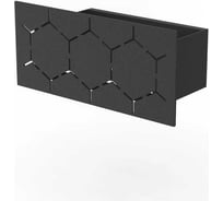 Полка Граф Держалкин Bee mono 20x9.2x9 черная Fl-bee-mono20-ч