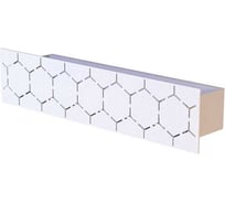 Полка Граф Держалкин Bee mono 40x9.2x9 белая Fl-bee-mono40-б