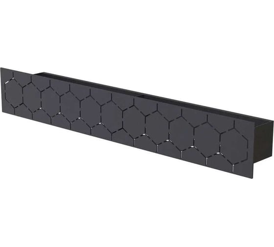 Полка Граф Держалкин Bee mono 60x9.2x9 черная Fl-bee-mono60-ч