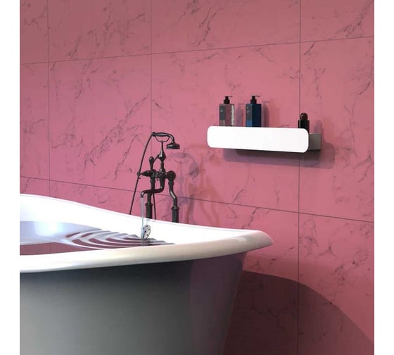 Полка Граф Держалкин Radius mono 60x9.2x9 белая Fl-ra-m60-б