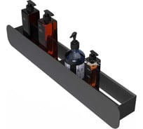 Полка Граф Держалкин Radius mono 60x9.2x9 черная Fl-ra-m60-ч