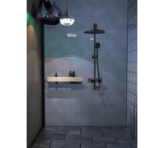 Полка Граф Держалкин Radius mono 70x9.2x9 белая Fl-ra-m70-б