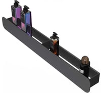 Полка Граф Держалкин Radius mono 80x9.2x9 черная Fl-ra-m80-ч