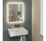 Зеркало KERAMA MARAZZI TECNO c LED 70 с подсветкой, с функцией антизапотевание, белый глянцевый TE.mi.70 2