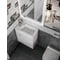 Подвесная тумба KERAMA MARAZZI LATO с дверцей 50, белая глянцевая LA.50\WHT 6