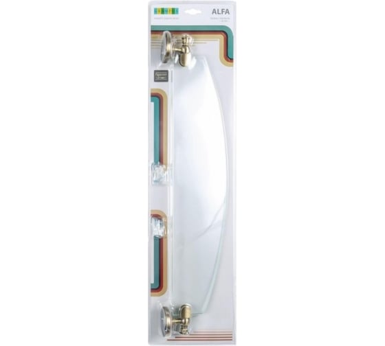 Полка стеклянная GRAMPUS ALFA GR-9503 9503