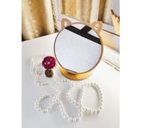 Зеркало на подставке IHome из дерева, с ушками B42